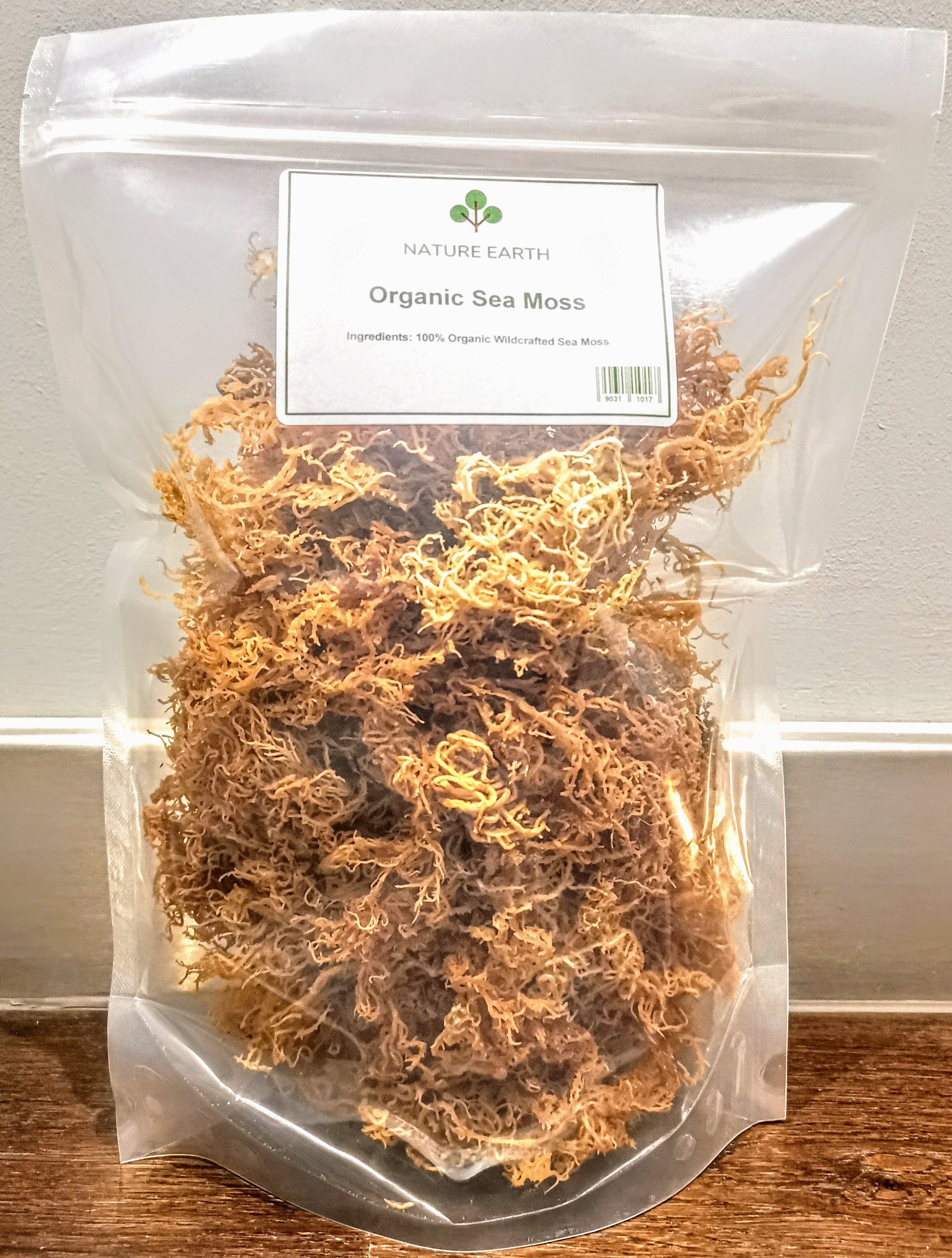 Raw Irish Moss Dr Sebi Grade Organic & Wildcrafted by Nature Earth 
