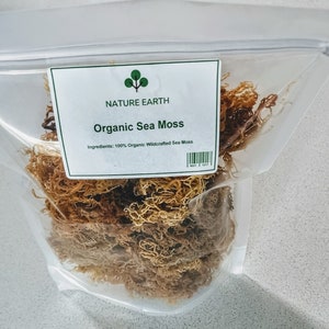 Dr Sebi Grade Sea Moss Organic & Wildcrafted by Nature Earth image 7