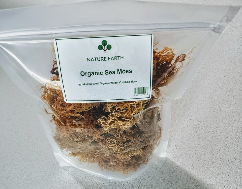 Dr Sebi Grade Sea Moss Organic & Wildcrafted by Nature Earth image 7