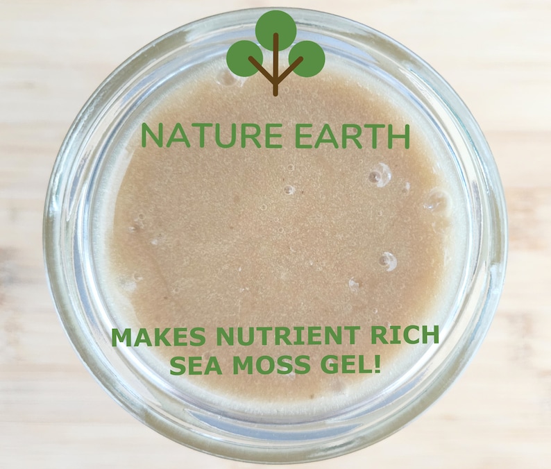 Dr Sebi Grade Sea Moss Organic & Wildcrafted by Nature Earth image 2