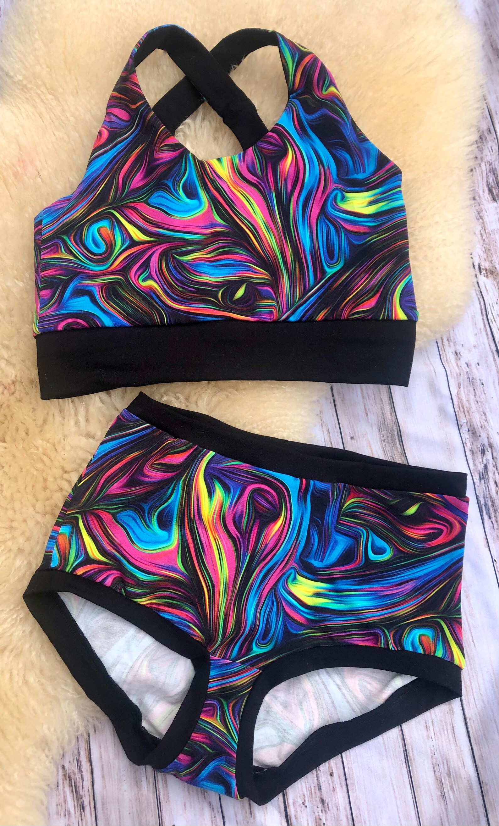 Sports Bra Bralette UK Matching Knickers Panties Underwear Etsy UK