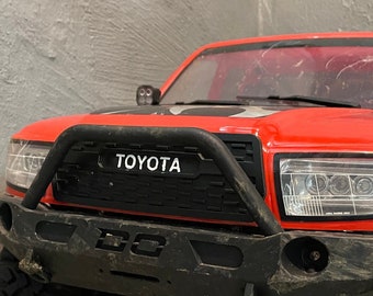 Axial SCX6 Honcho Modern Toyota Style Blank Front Grill - Unpainted (Grey)