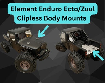 Soportes de carrocería sin clips V2 Element Enduro Ecto/Zuul