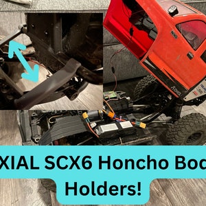 V1 - Axial SCX6 Honcho Body Holders