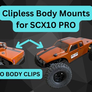 Axial SCX10 PRO Clipless Body Mounts