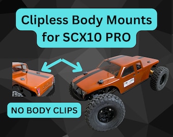 Axial SCX10 PRO Clipless Body Mounts