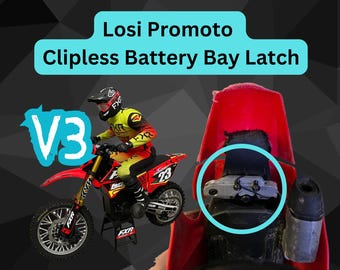 Losi Promoto Clipless Battery Bay Latch (V3)