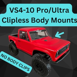Vanquish VS4-10 Pro/Ultra Clipless Body Mounts