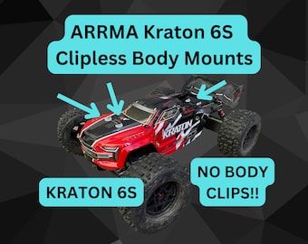 ARRMA Kraton 6S/EXB Clipless Body Mounts