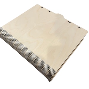 10 Inch (Inside) Large Living Hinge Box - SVG File