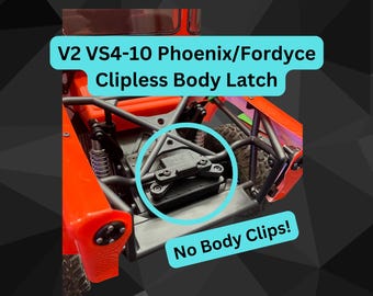 V2 Vanquish VS4-10 Phoenix/Fordyce Clipless Body Latch