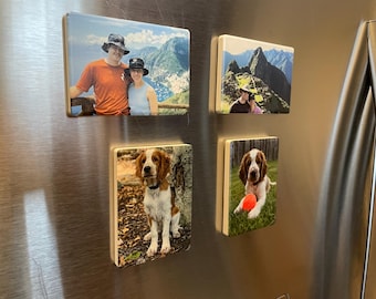 Custom Fridge Magnets - Personalized for YOU - 2.75" x 2" - Portrait OR Landscape