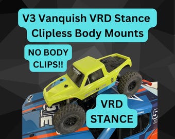 Suportes de carroceria Vanquish VRD Stance V3 sem presilhas