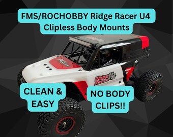 ROCHOBBY Ridge Racer U4 Clipless Body Mounts