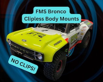 FMS Bronco Clipless Body Mounts