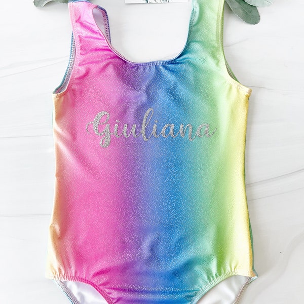 Customized Gymnastics One Piece Leotard, Dancer Bodysuit, Personalized outfit, Dance Outfit, Acro, Gymnast