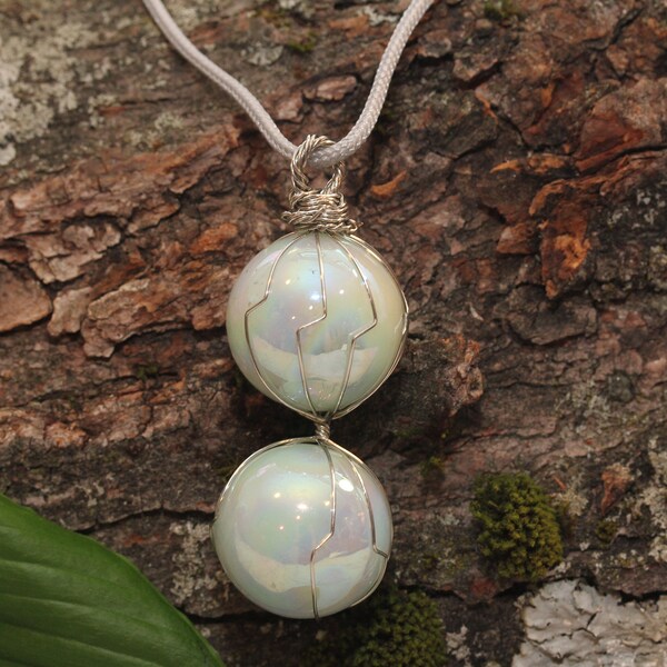 Wire Wrapped Marbles Etsy