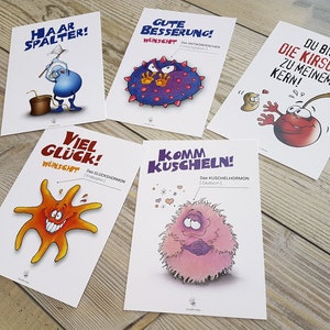Postkartenset, 5er-Set