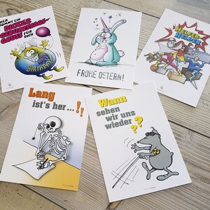 Postkartenset, 5er-Set