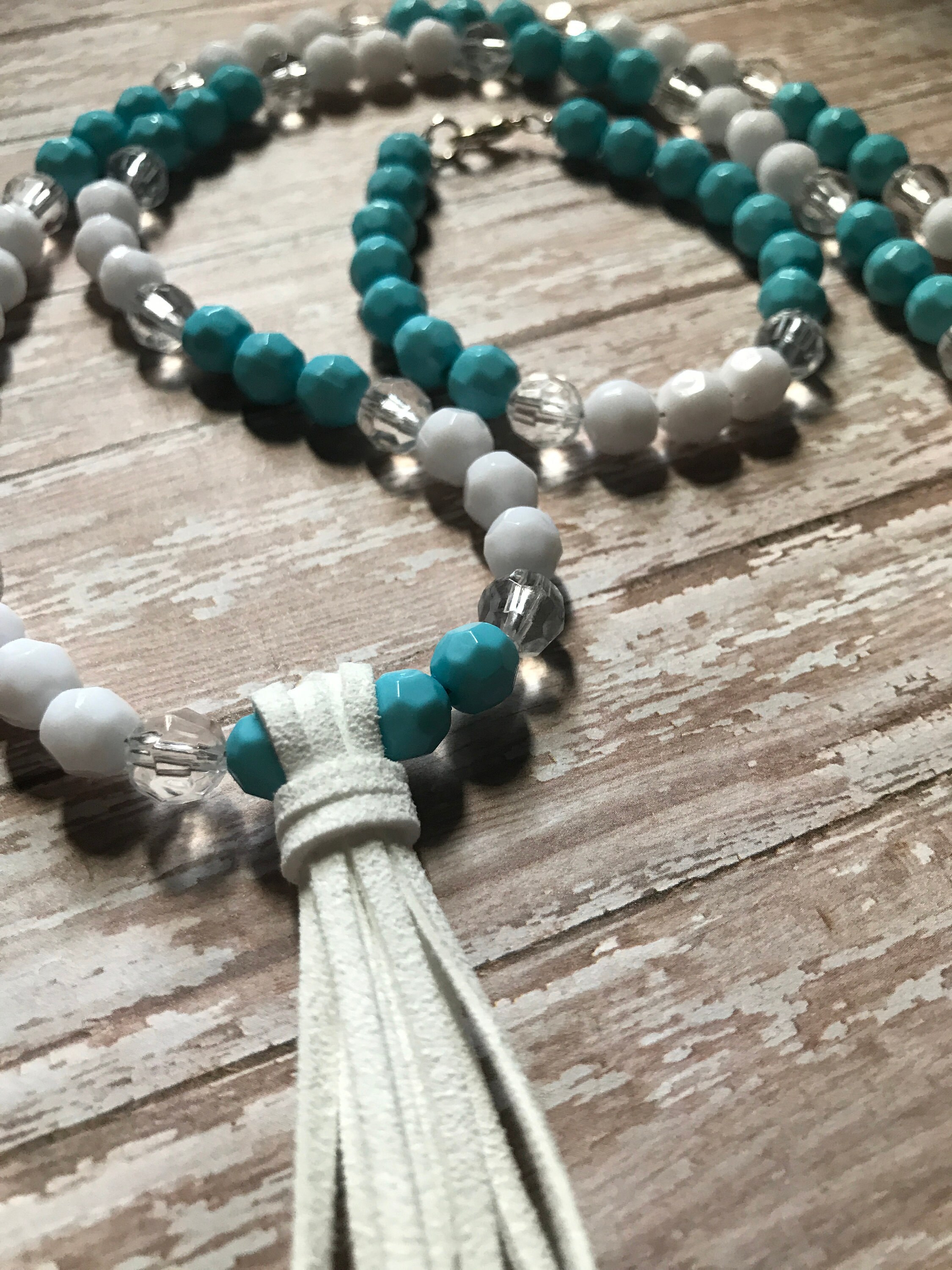 Frozen themed color necklace Girl tassel necklace necklace Etsy