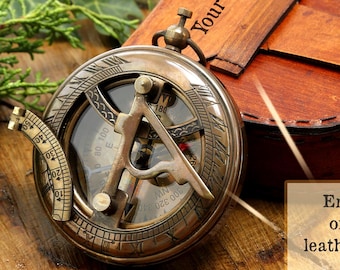 Couple Anniversary Gift, Personalized Gift Compass , Christmas Gift for Him Engraved Compass , Gift for Dad, Boyfriend Gift for Men Husband