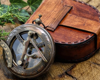 Gifts for men who have everything, Unique birthday gifts for men, Birthday gift boyfriend, Engraved Compass, Unique Gifts for Men Husband
