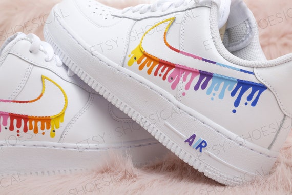 Nike Air Force 1 радужные