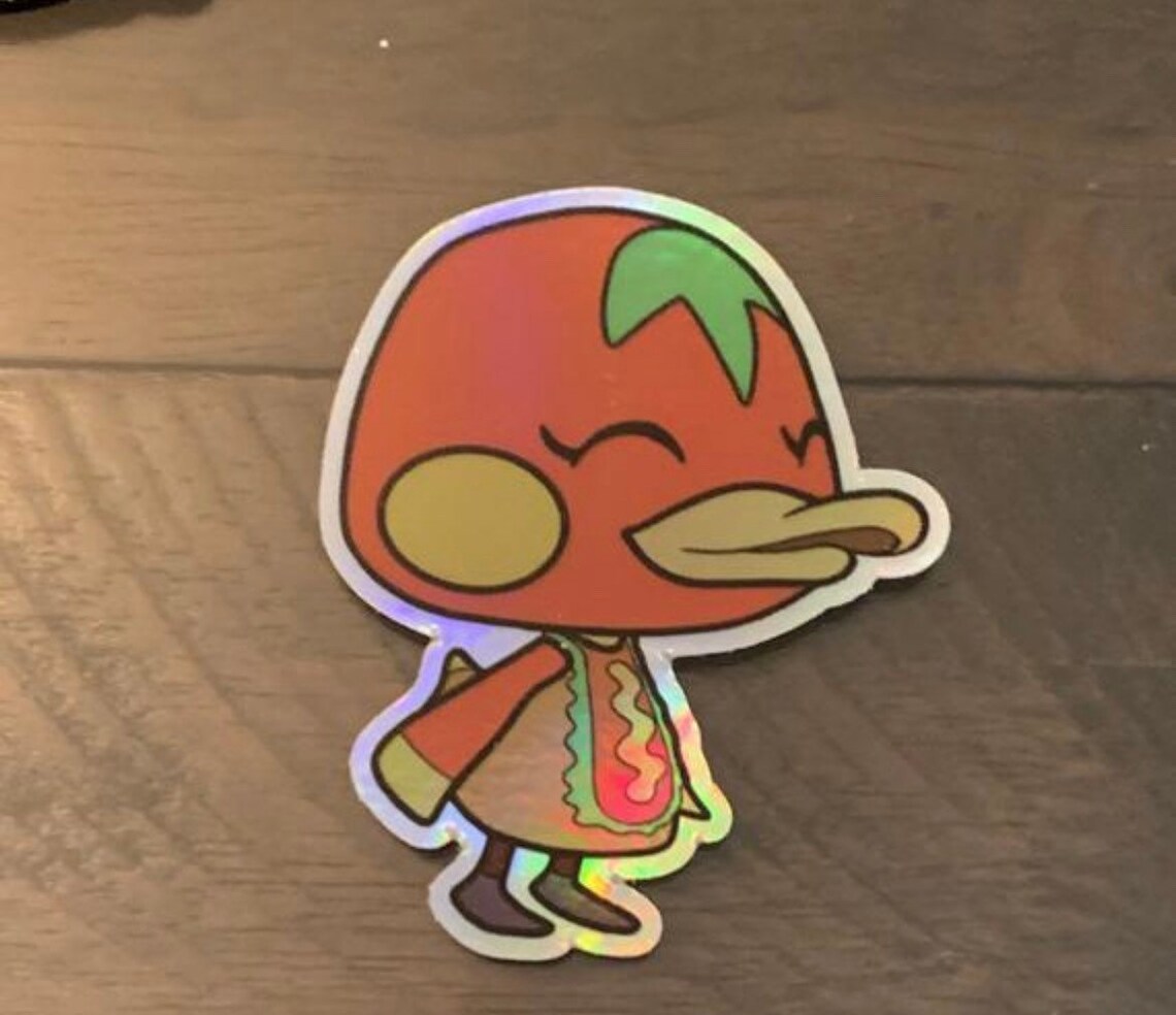 Ketchup and maple Animal crossing stickers Etsy