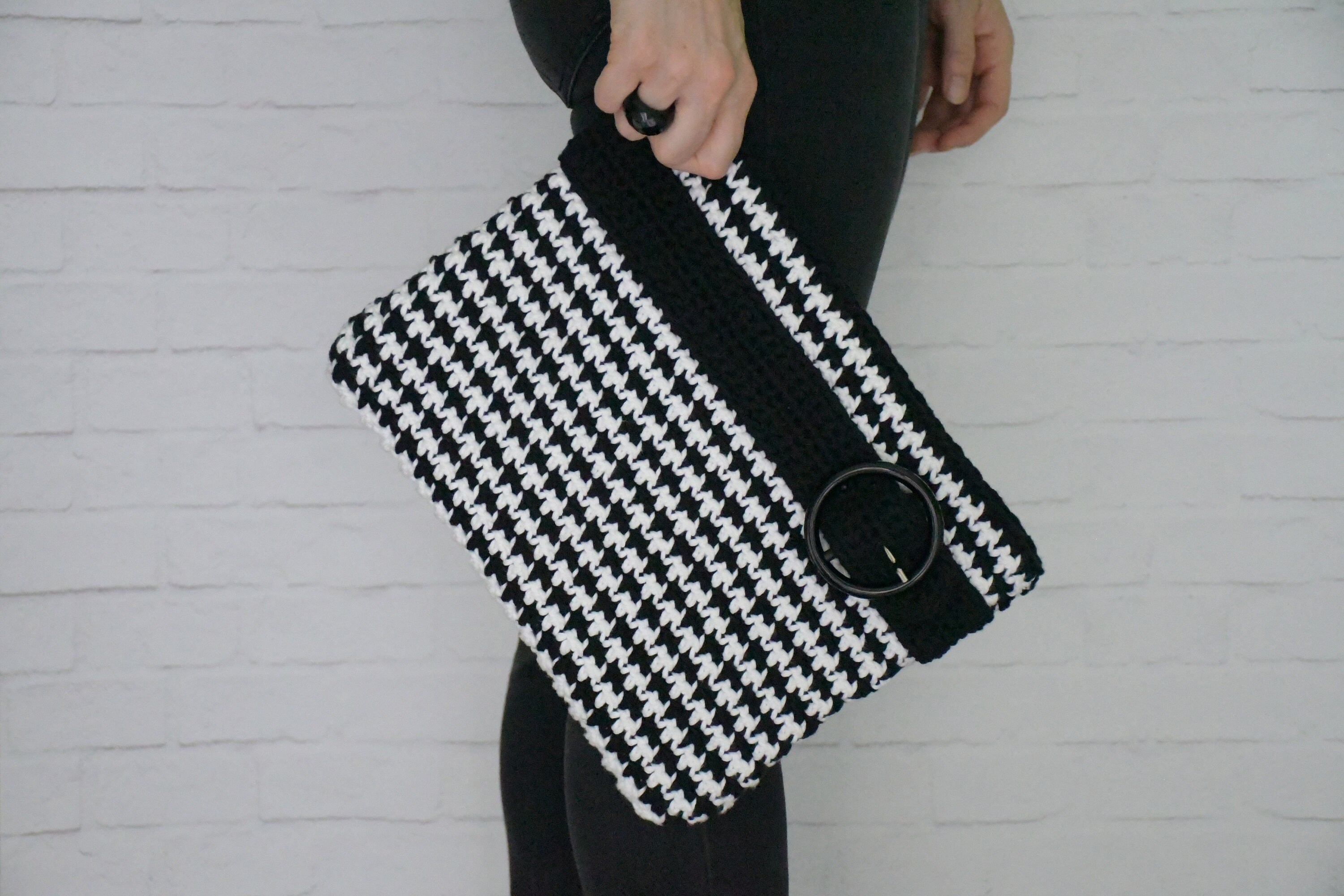 Patrón Pdf descargable Clutch Audrey. Ganchillo. Español Etsy España