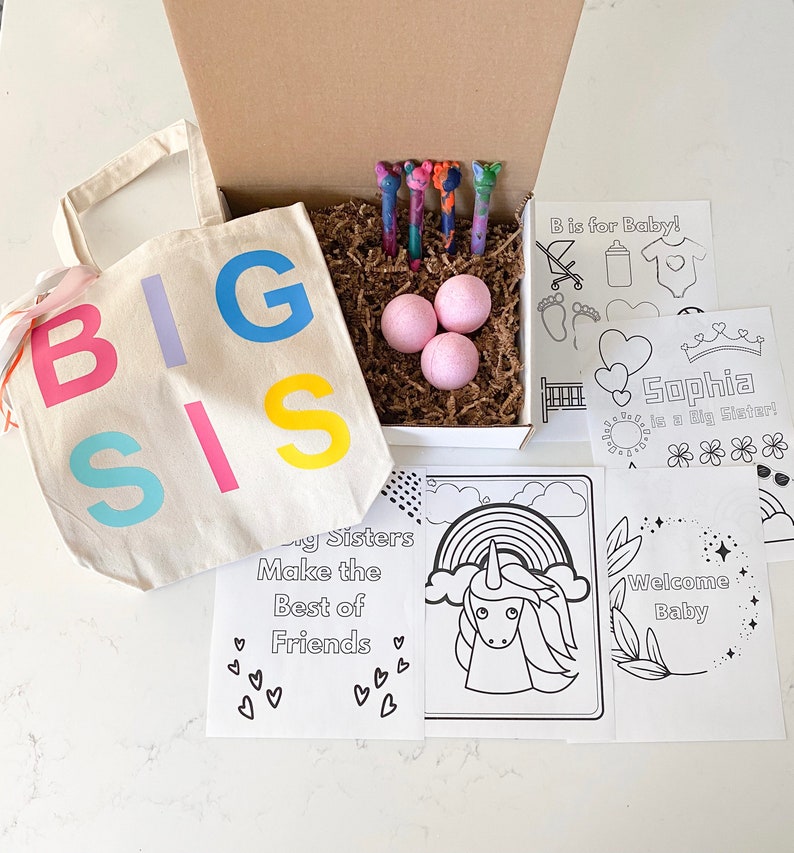 Big Sister Gift Box Etsy