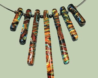 ART GLASS NECKLACE