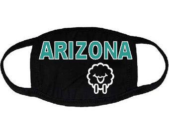 Arizona Sheep Face Mask - Mostra loro che si può obbedire! Maschera Lavabile, Maschera Riutilizzabile