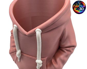 Hoodie Can Holder – Funny Soda Can Hoodie – Drink Hoodie Sleeve – Desk Drink Holder – Funny Desk Accessory