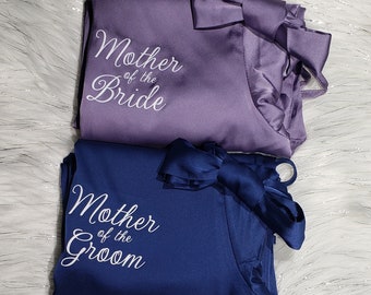 Mother of the Bride Robe, Mother of the Groom Robe, Weddings, Satin Robes, Lace Robes, Custom Robes, Personalized Robes