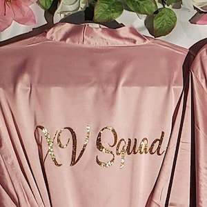 Mis Quince XV Robes, Bridesmaid Party Robes, Birthday Gifts, Sweet 16 Gifts, Mis Quince Gifts,Mi Quinceanera Robes, Bridesmaid Robes Lace