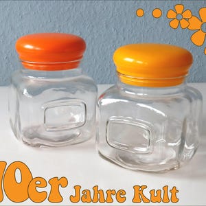 Poppige Vorratsbehälter der 70er