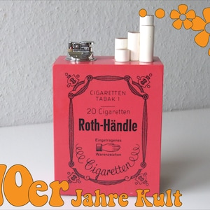 roth handle cigarettes Roth-händle Advertising Object of the 70s