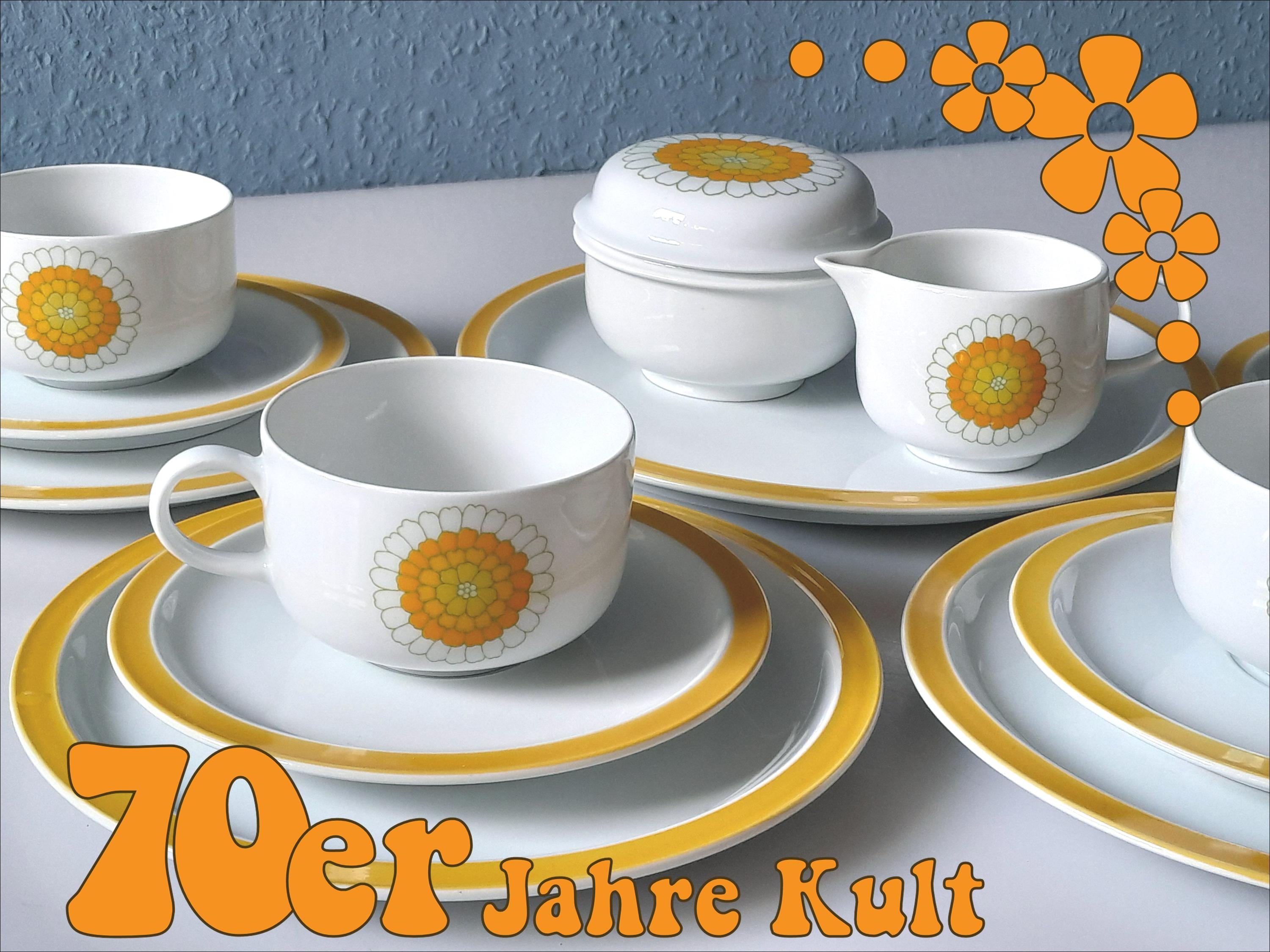 Kaffeeservice 70er