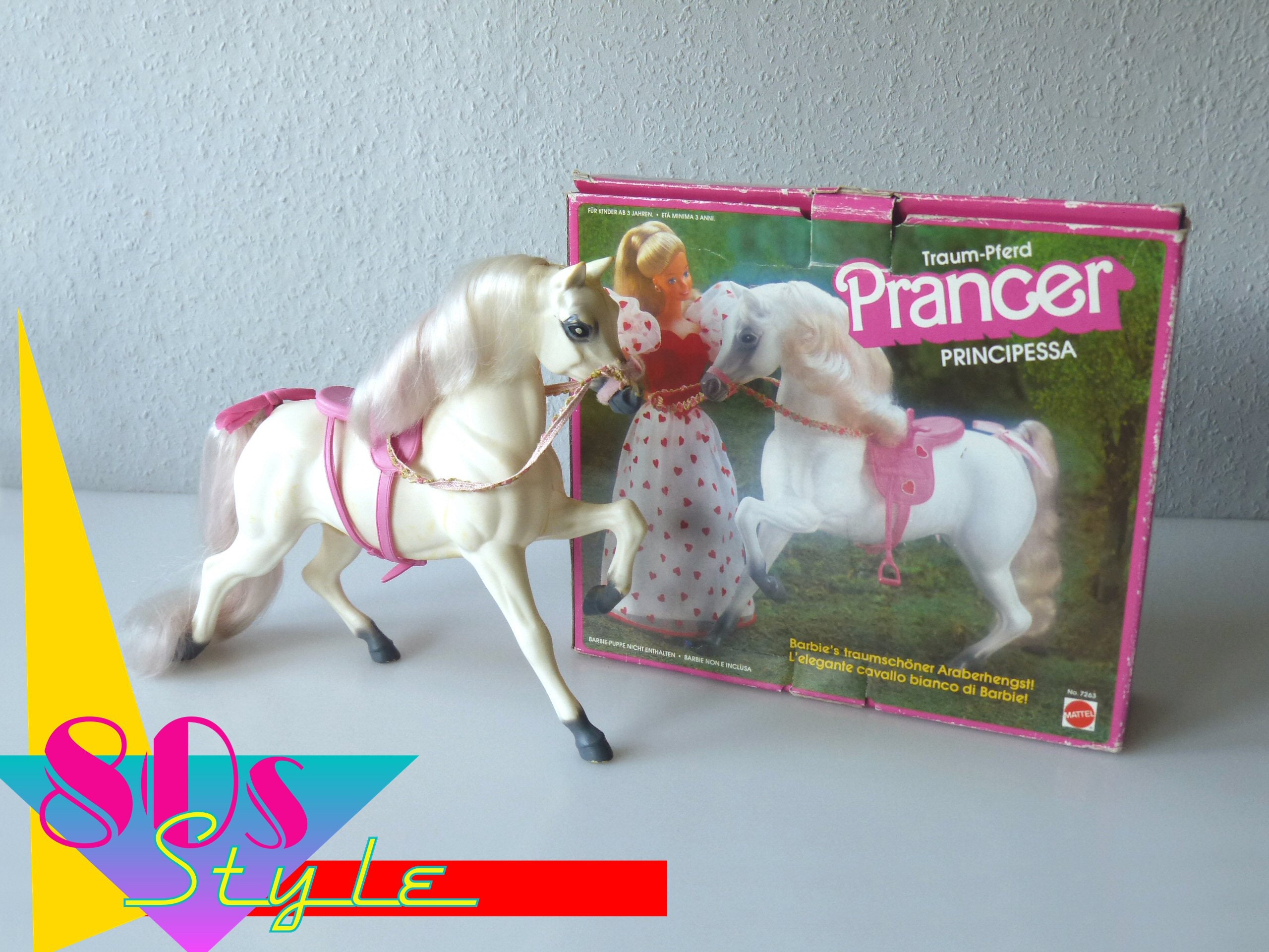 Barbie Horse Prancer 80s Etsy