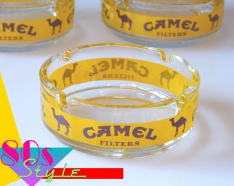 Iconic Camel glass ashtray