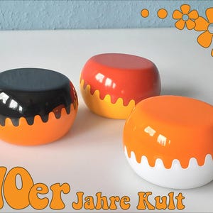 Three funny 70s cans/ashtrays