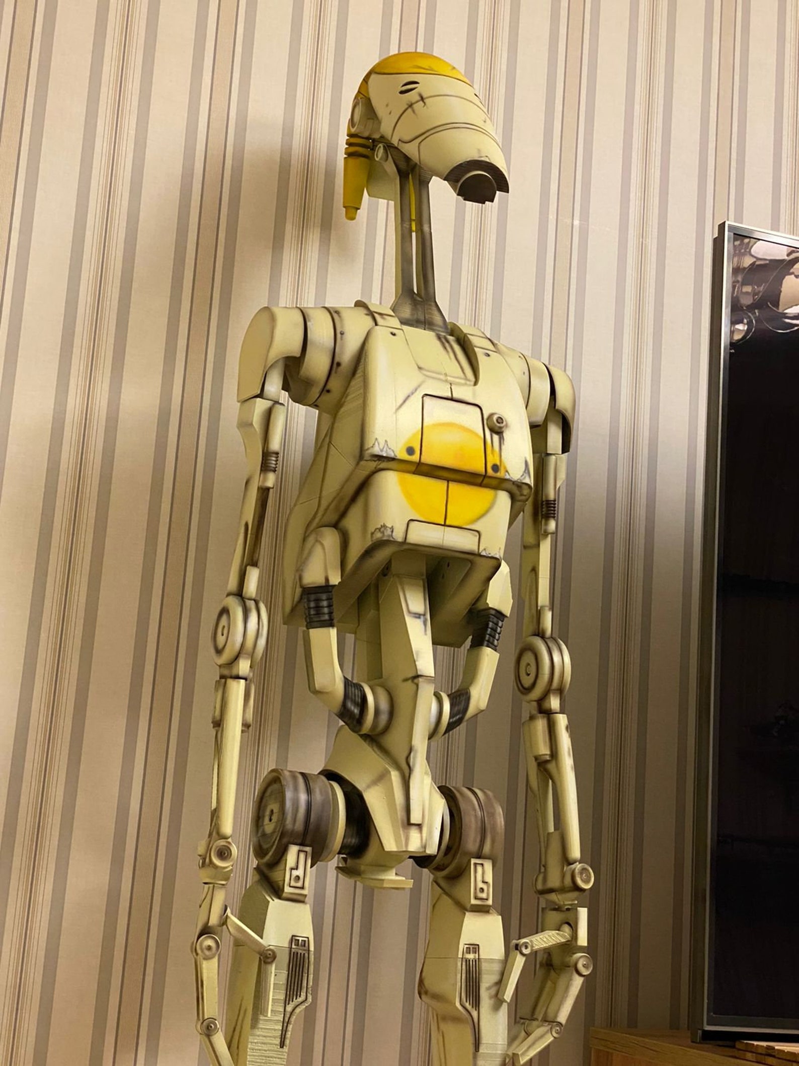Star Wars Life size Battle Droid B1 Etsy Canada Star Wars Life size Battle Droid B1 Etsy Canada