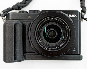 Grip for Panasonic Lumix LX100 II (Mark 2, M2) handle in color matte black