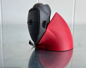 Stand for Logitech MX Ergo stand 60 degrees in color RED