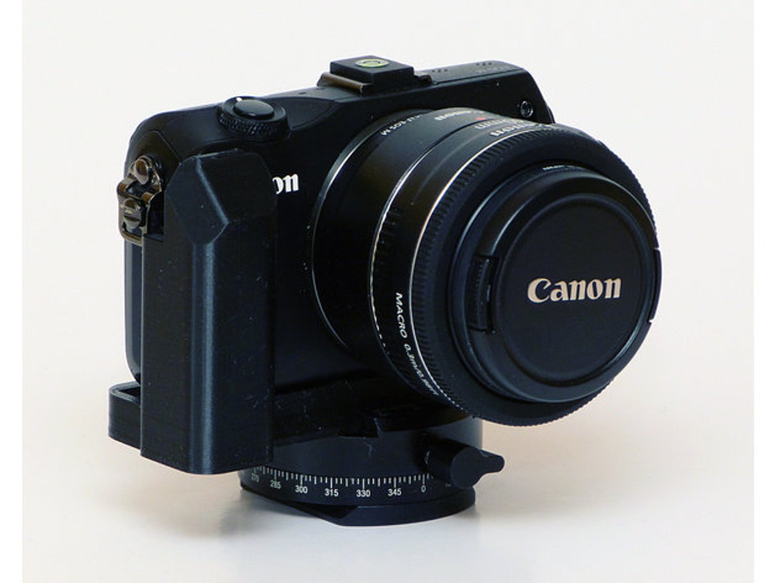 Canon EOS M grip Arca Swiss battery door in black matte Etsy