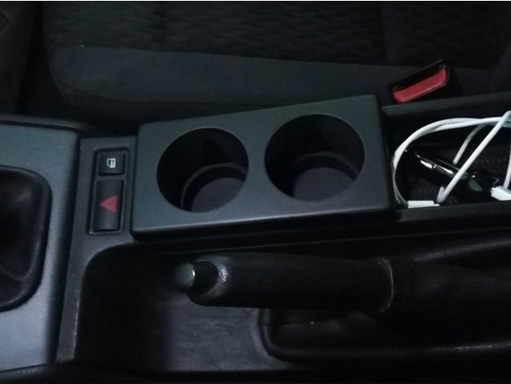 Cupholder für BMW E46 in der Farbe matt schwarz - .de