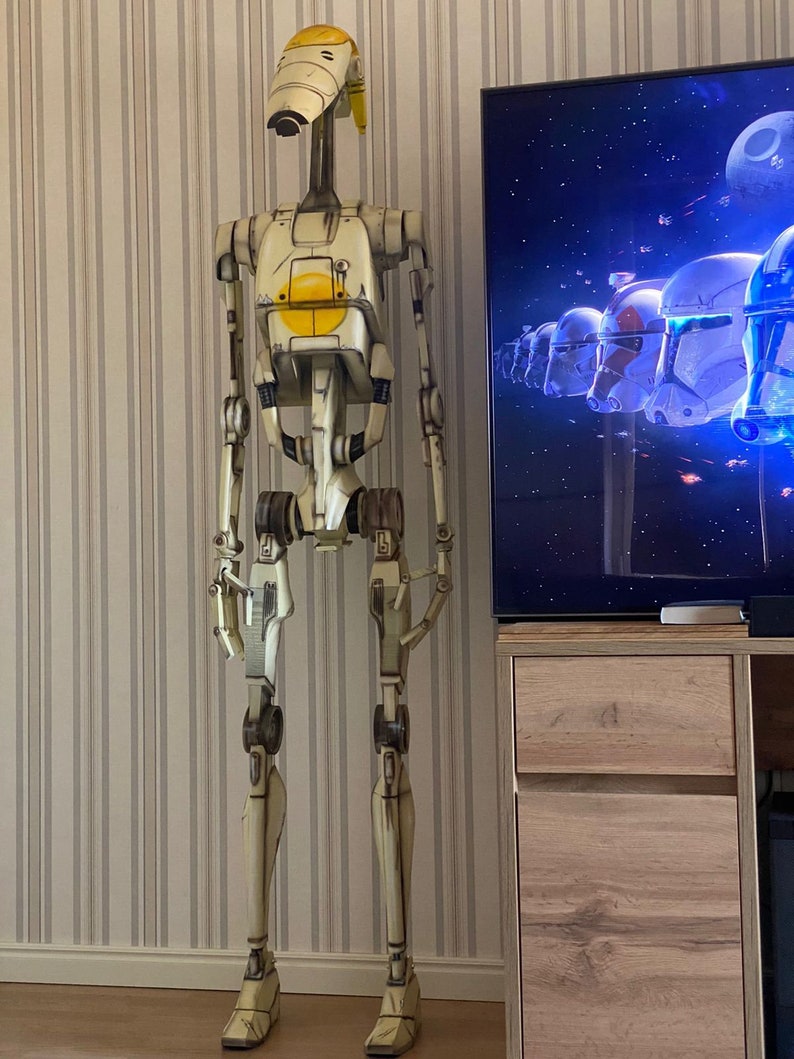 Star Wars Life size Battle Droid B1 Etsy de