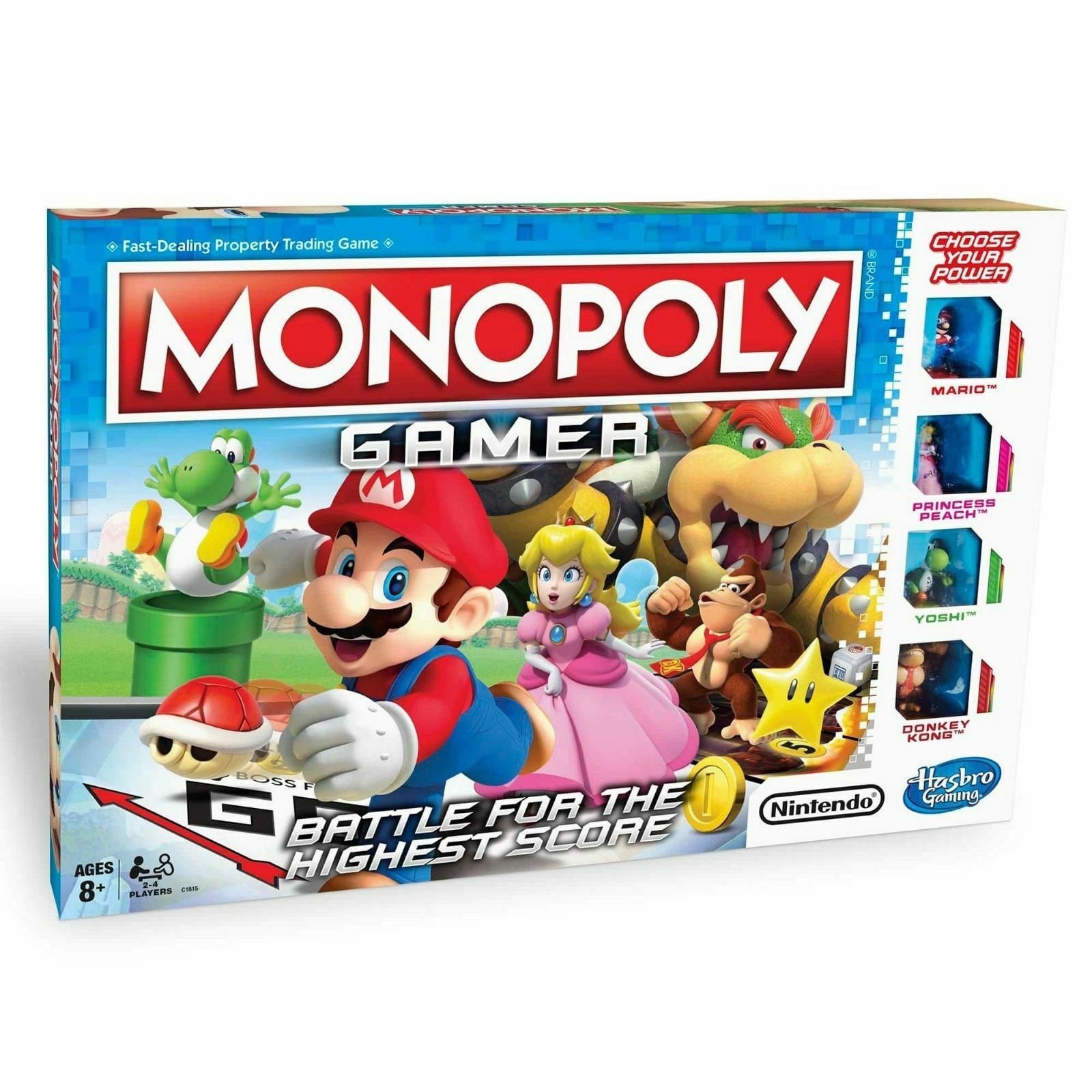Monopoly Gamer Power Pack Mario Kart Game Piece Token Board Game Pick a Piece 