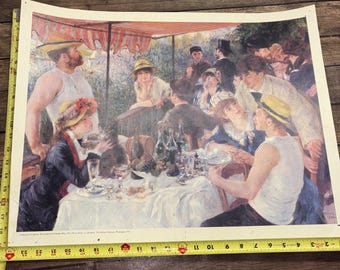 The Luncheon of The Boating Party By Pierre-Auguste Renoir Poster Wall Art