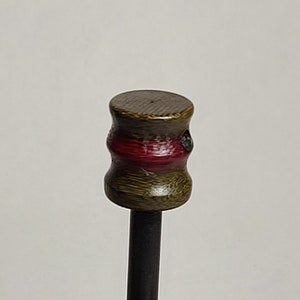 Benutzerdefinierte behandelt Ferro Rod/Fire-Starter (3/8 "X 4") mit Fett-Holz/Feuerzeug-Kiefer und Striker: Druck Harz Leinwand